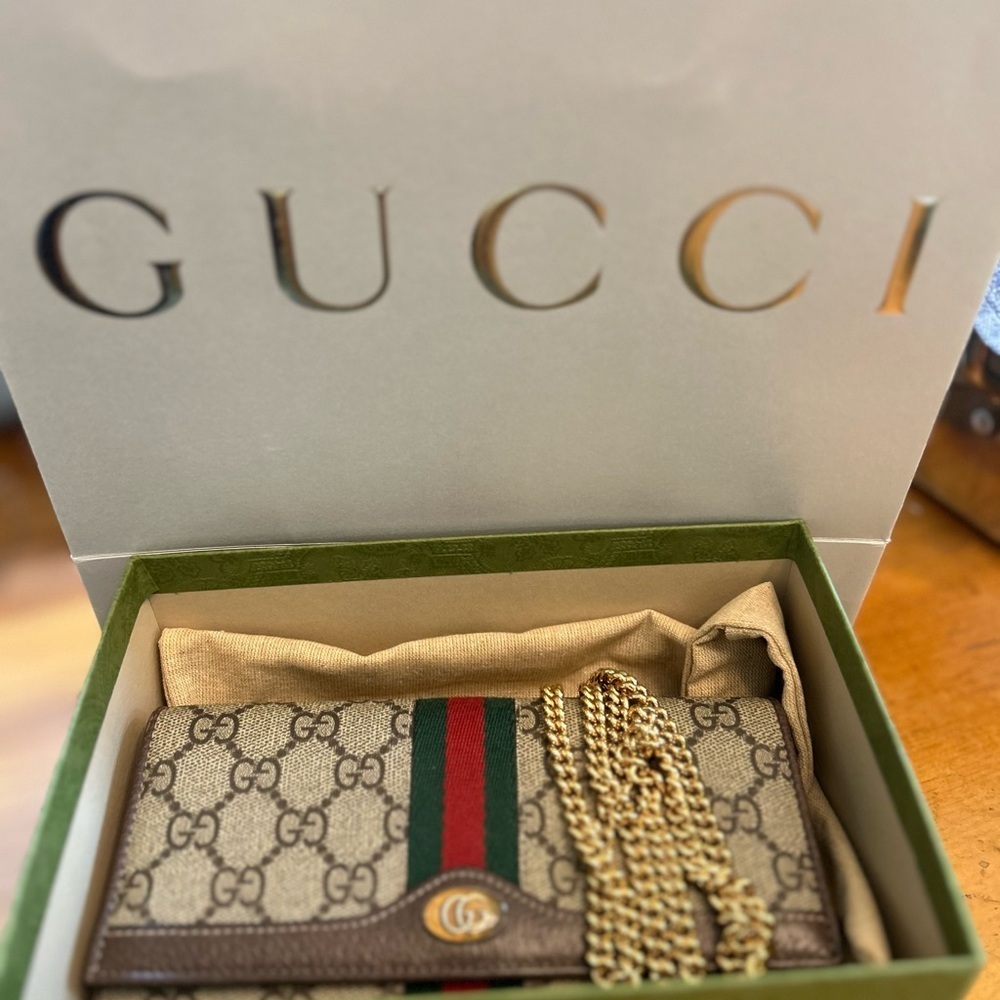 Gucci Ophidia Chain Wallet - Picture 8 of 16